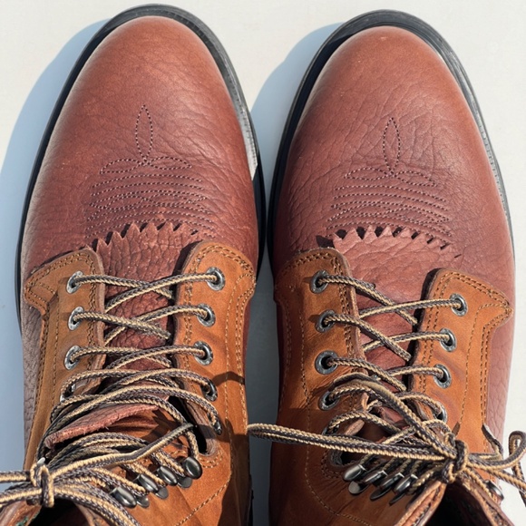 Red Wing 1102 Men's 8-Inch Work Boot Soft Toe, Electrical Hazard, Oil Res - 10D - Picture 14 of 16